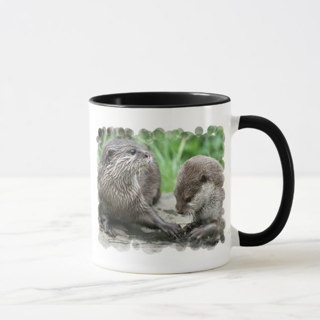 Tasse de café d'habitat de loutre (Droite)