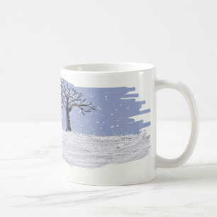 Tasse de café d'hiver