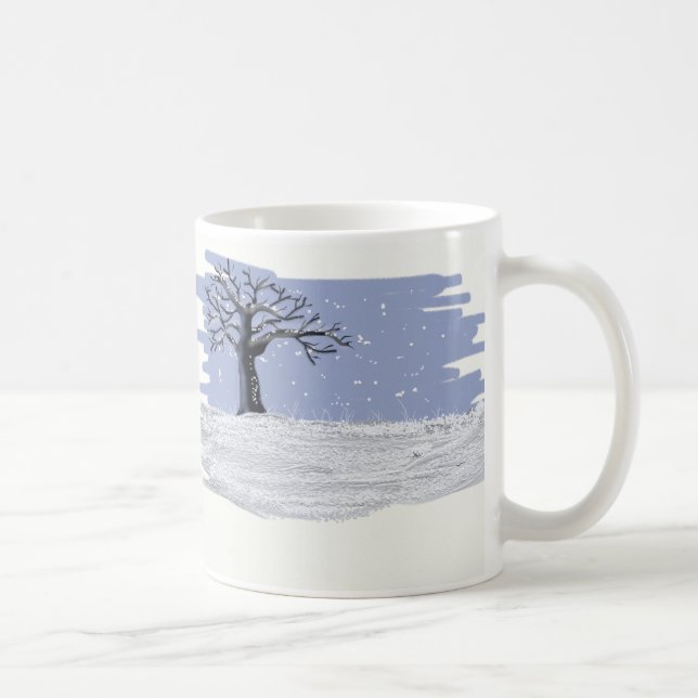 Tasse de café d'hiver (Droite)