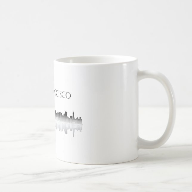 Tasse de café d'horizon de San Francisco (Droite)