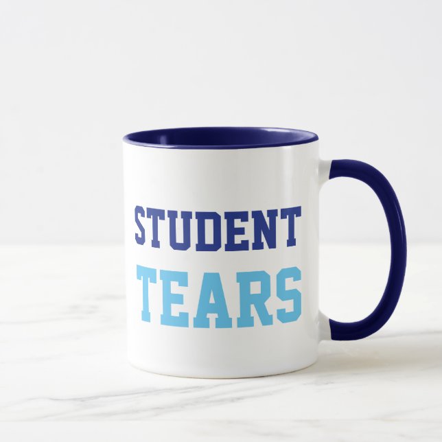 Tasse de café d'humour de professeur de larmes (Droite)