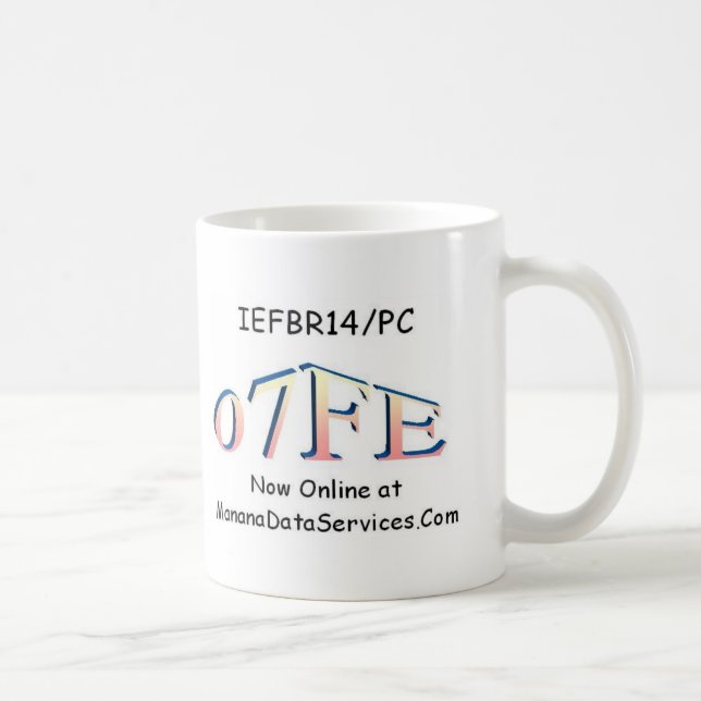 Tasse de café d'IEFBR14/PC (Droite)