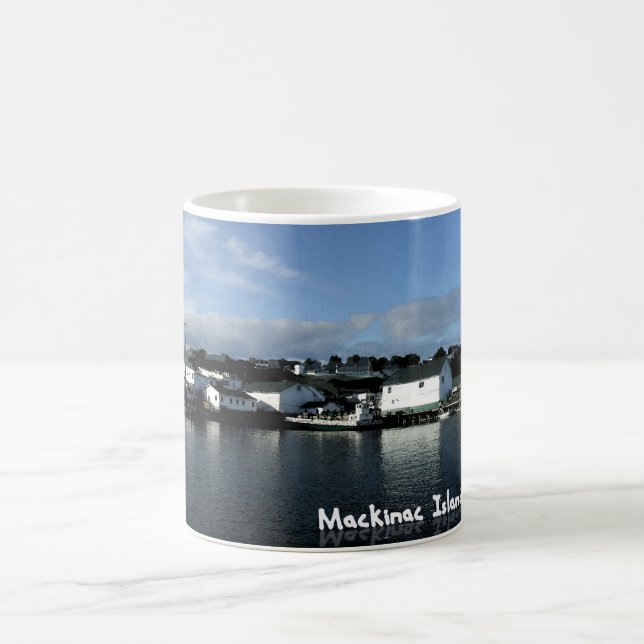 Tasse de café d'île de Mackinac (Centre)