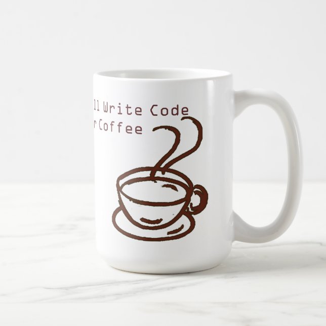 Tasse de café d'informaticien (Droite)