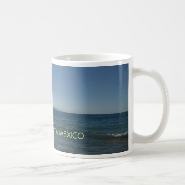 Tasse de café d'océan de Puerto Vallarta Mexique (Droite)