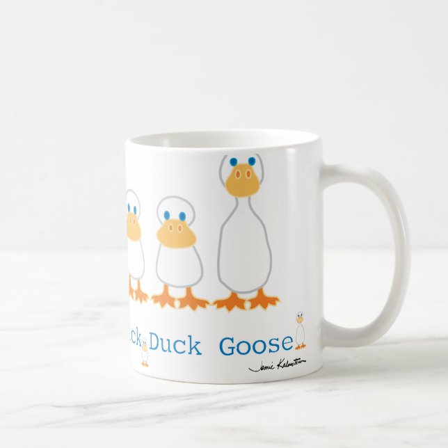 Tasse de café d'oie de canard de canard (Droite)