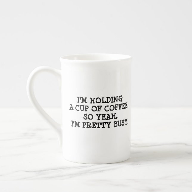 TASSE DE CAFÉ DRÔLE (Gauche)