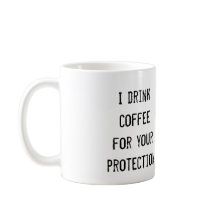 Tasse de café drôle