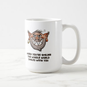 Tasse de café drôle