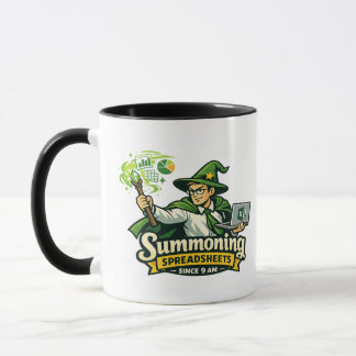 Tasse de café drôle de bureau Excel Wizard | Invoc