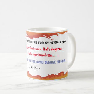 Tasse de café drôle de citation d'équipe de