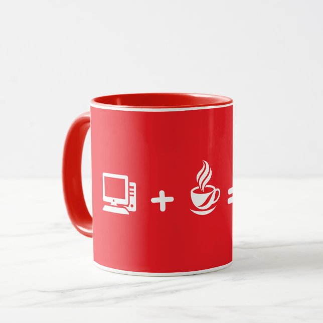 Tasse de café drôle de code de programmeur - Moteu (Devant gauche)