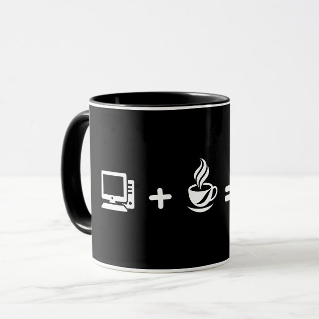 Tasse de café drôle de code de programmeur - Moteu (Devant gauche)