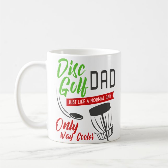 Tasse de café drôle de glacière de manière de papa (Gauche)