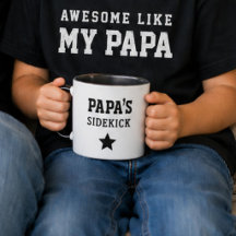 Tasse de café drôle de petit-enfant Complice de Pa