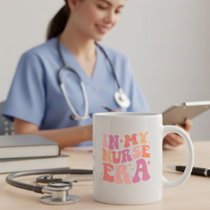tasse de café drôle d'infirmière à mon époque d'in