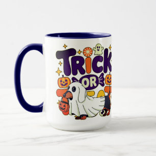 Tasse de café drôle et effrayante pour les cadeaux