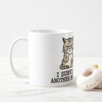 Tasse de café drôle et grincheuse pour l'humour d'