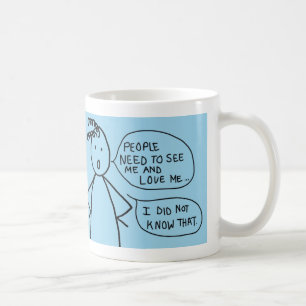 Tasse de café du besoin de personnes