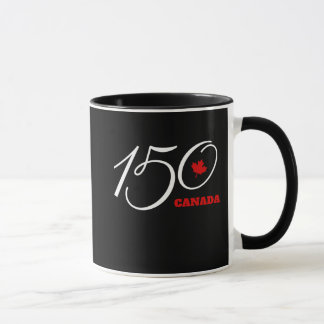 Tasse de café du Canada 150.  Célébration de jour