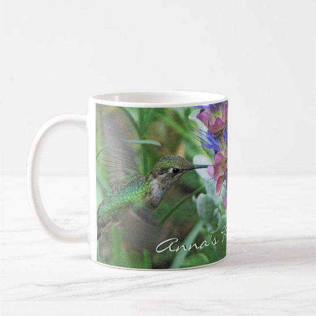 Tasse de café du colibri d'Anna (Gauche)