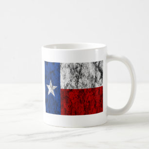 tasse de café du drapeau texas