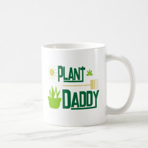 Tasse de café du jardinier de papa de plante