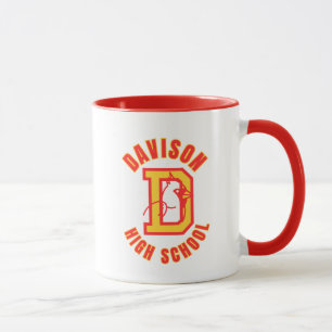Tasse de café du lycée Davison Michigan