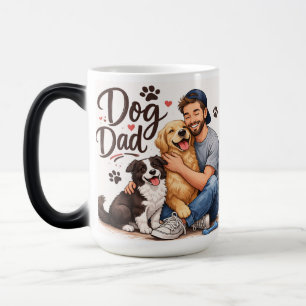 Tasse de café du matin pour papa de chien - Cadeau