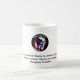 Tasse de café - emballant pour le logo w/Franklin