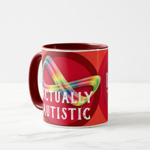 Tasse de café en fait autiste d'infini