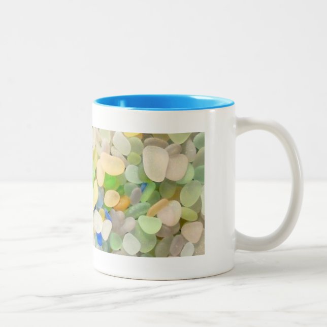 Tasse de café en verre de mer (Droit)