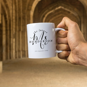 Tasse de café Engagement Monsieur Futur Stylée