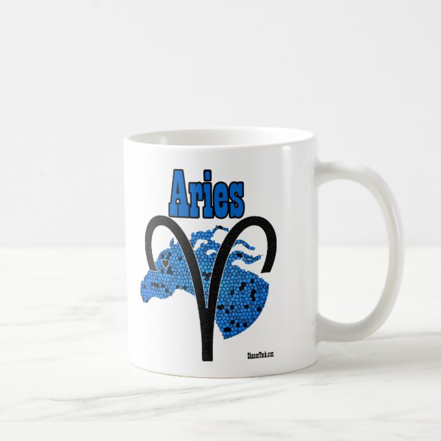 Tasse de café équine d'horoscope de Bélier (Droite)