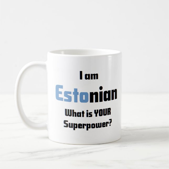 tasse de café estonienne (Gauche)