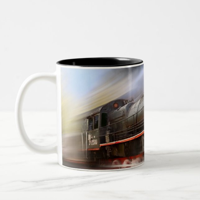 Tasse de café expédiante de train (Gauche)