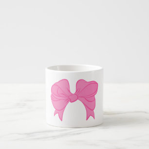 Tasse de café express d'arc de roses indien