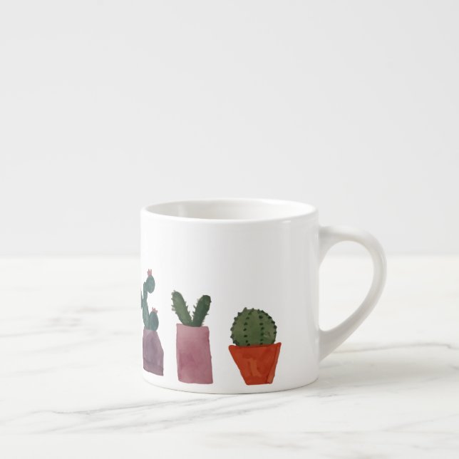 Tasse de café express de cactus (Droite)