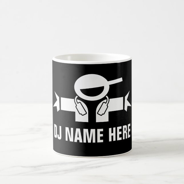 Tasse de café faite sur commande de jockey de (Centre)