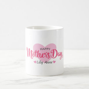Tasse de café faite sur commande du jour de mère