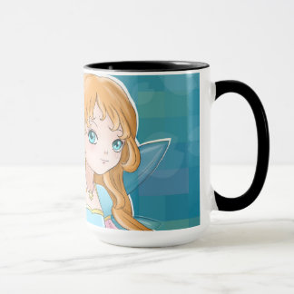 Tasse de café féerique mignonne de motif de bande