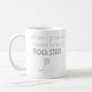 Tasse de café Future Rock Star