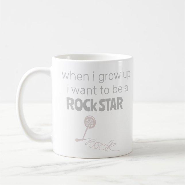 Tasse de café Future Rock Star (Gauche)