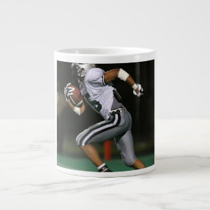 Tasse de café géante Photo de sport de football pe