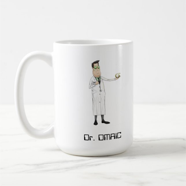 Tasse de café grande de Dr. DMAIC (Gauche)