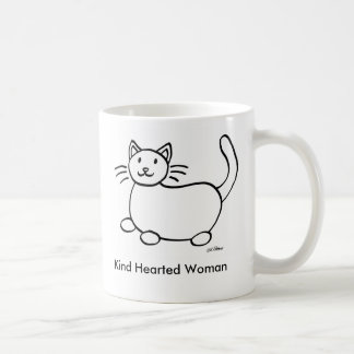 Tasse de café Hearted aimable de femme
