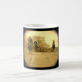 Tasse de café heureuse de traînées
