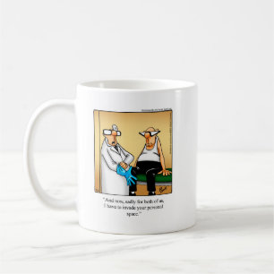 Tasse de café humoristique sur le thème médical -