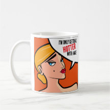 Tasse de café impertinente chaude