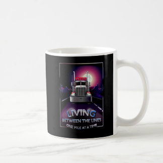 Tasse de café impressionnante de camionneur avec